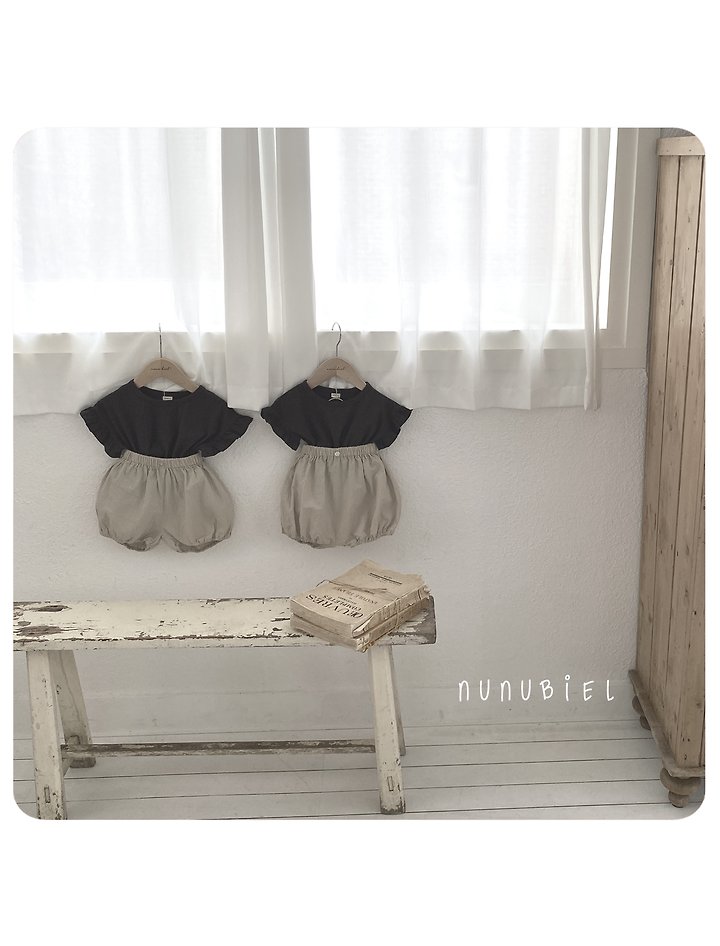 Nunubiel - Korean Baby Fashion - #babyoutfit - Watton Pants - 8