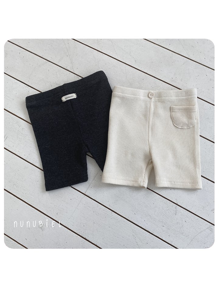 Nunubiel - Korean Baby Fashion - #babyoutfit - Waffle Leggings - 2