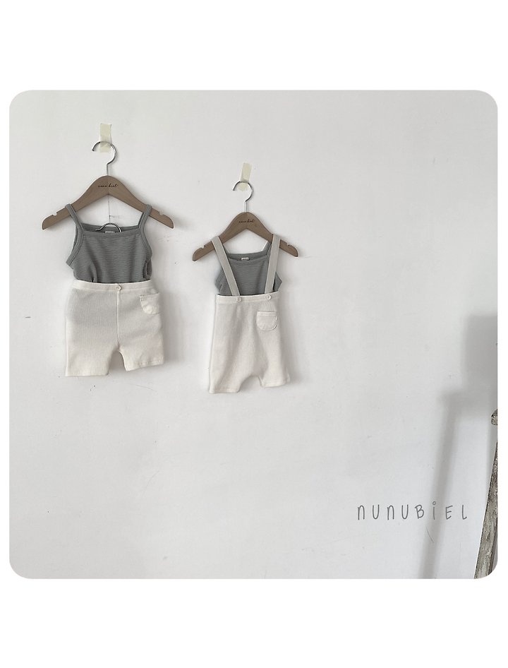 Nunubiel - Korean Baby Fashion - #babywear - Embossed Sleeveless - 10