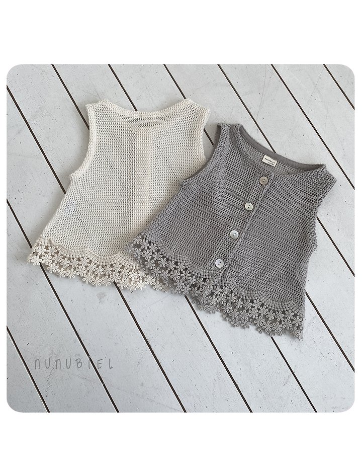 Nunubiel - Korean Baby Fashion - #babywear - Mesh Vest - 2