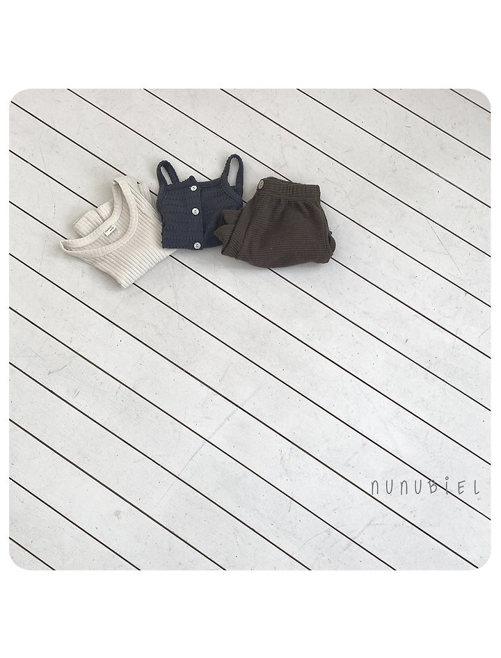 Nunubiel - Korean Baby Fashion - #babywear - Muffin Sleeveless - 6