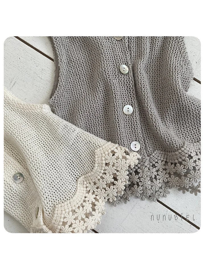Nunubiel - Korean Baby Fashion - #onlinebabyboutique - Mesh Vest - 3