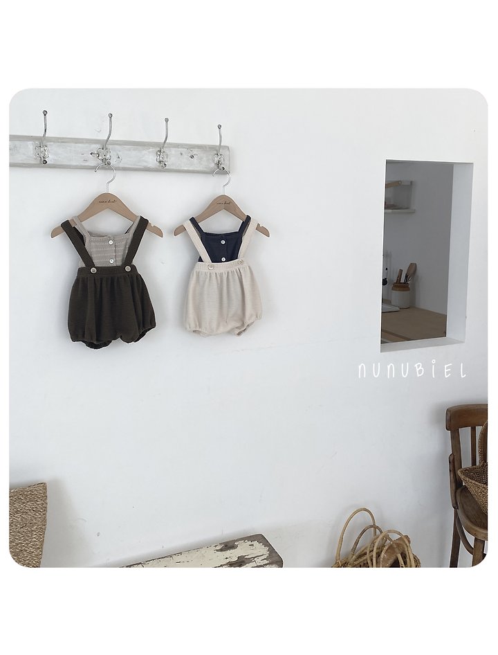 Nunubiel - Korean Baby Fashion - #onlinebabyshop - Root Romper - 6