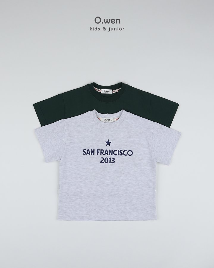 O Wen - Korean Children Fashion - #Kfashion4kids - San Francisco Short-Sleeve Tee