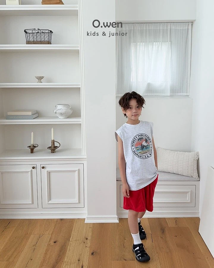 O Wen - Korean Children Fashion - #Kfashion4kids - Hawaii Summer Sleeveless Top - 8
