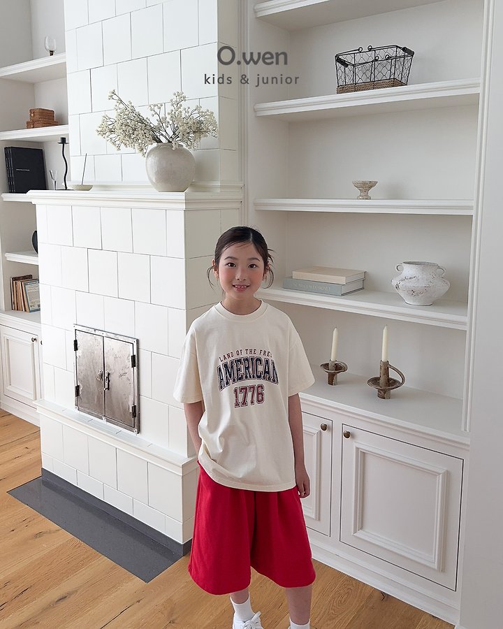 O Wen - Korean Children Fashion - #Kfashion4kids - French Bermuda Shorts - 6