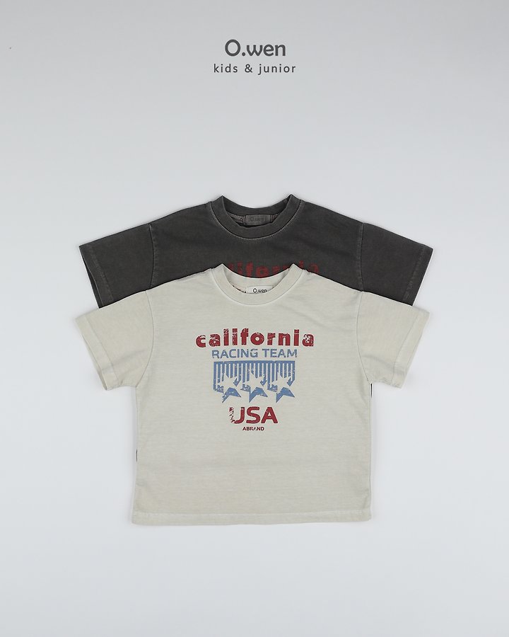 O Wen - Korean Children Fashion - #childofig - Star Short-Sleeve Tee