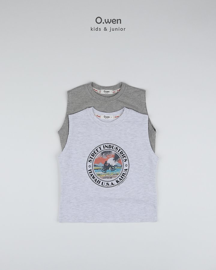 O Wen - Korean Children Fashion - #childrensboutique - Hawaii Summer Sleeveless Top