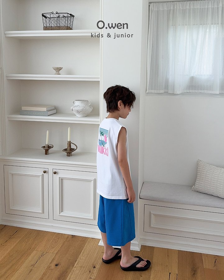 O Wen - Korean Children Fashion - #designkidswear - Waikiki Summer Sleeveless Top - 8
