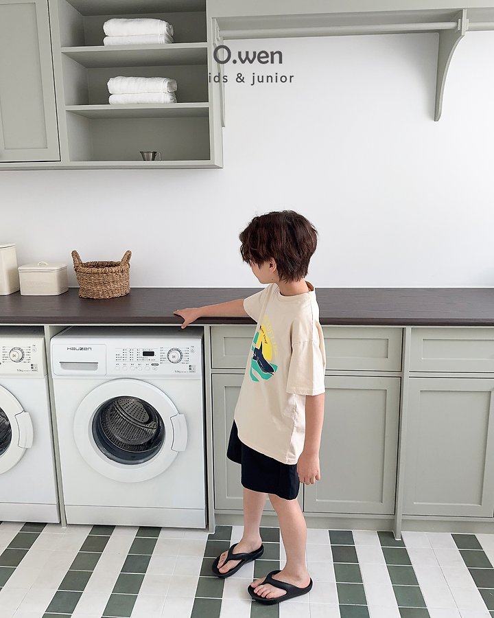 O Wen - Korean Children Fashion - #designkidswear - Shark Short-Sleeve Tee - 7