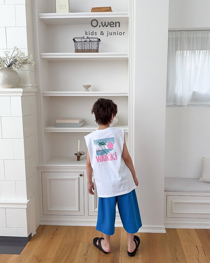 O Wen - Korean Children Fashion - #discoveringself - Waikiki Summer Sleeveless Top - 9