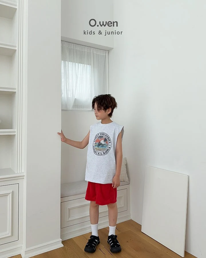 O Wen - Korean Children Fashion - #discoveringself - Hawaii Summer Sleeveless Top - 3