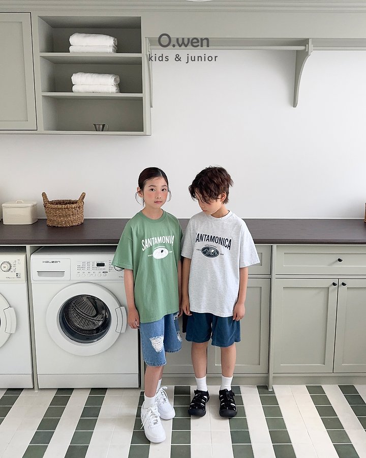 O Wen - Korean Children Fashion - #fashionkids - Santa Monica Short-Sleeve Tee - 12
