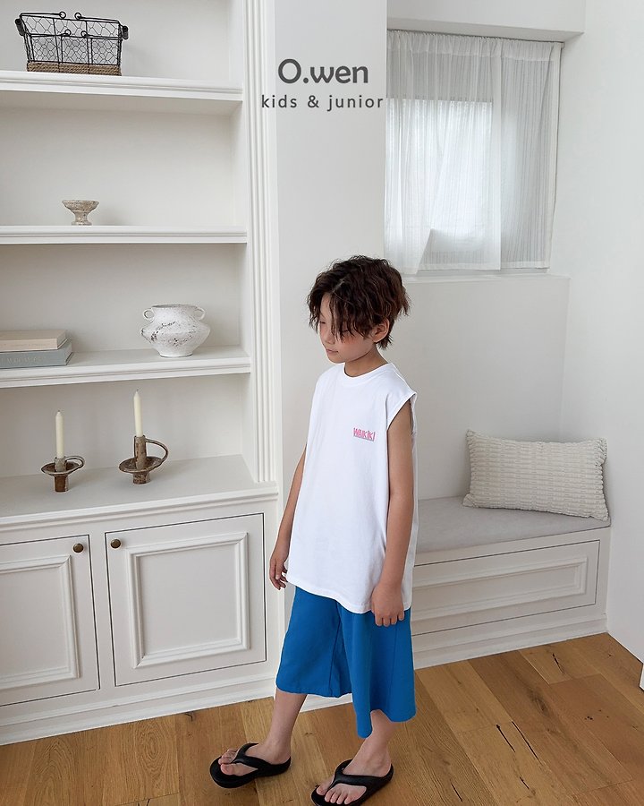 O Wen - Korean Children Fashion - #fashionkids - Waikiki Summer Sleeveless Top - 10