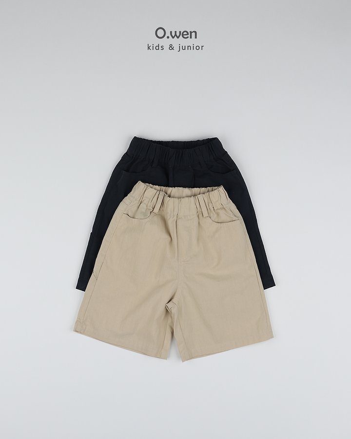 O Wen - Korean Children Fashion - #kidzfashiontrend - Carpenter Pocket Bermuda Shorts