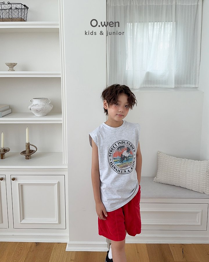 O Wen - Korean Children Fashion - #littlefashionista - Hawaii Summer Sleeveless Top - 9