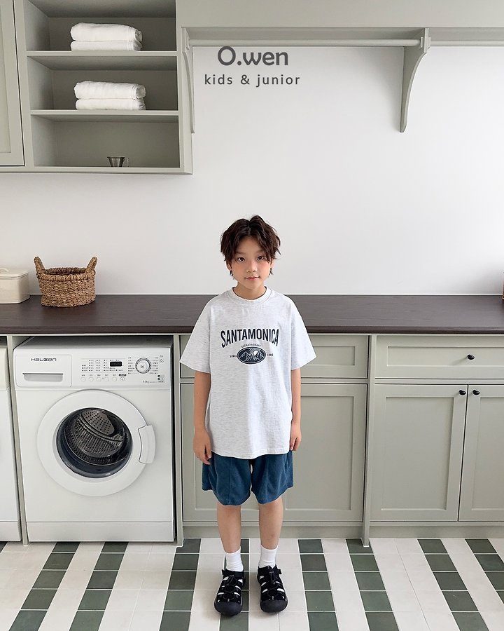 O Wen - Korean Children Fashion - #littlefashionista - Teddy Panel Shorts - 8