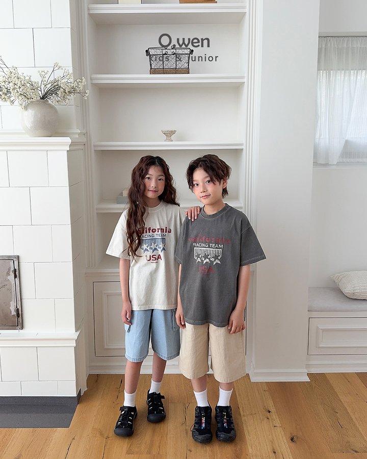 O Wen - Korean Children Fashion - #littlefashionista - Star Short-Sleeve Tee - 10