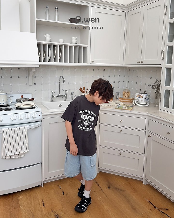 O Wen - Korean Children Fashion - #magicofchildhood - Eagle Short-Sleeve Tee - 11