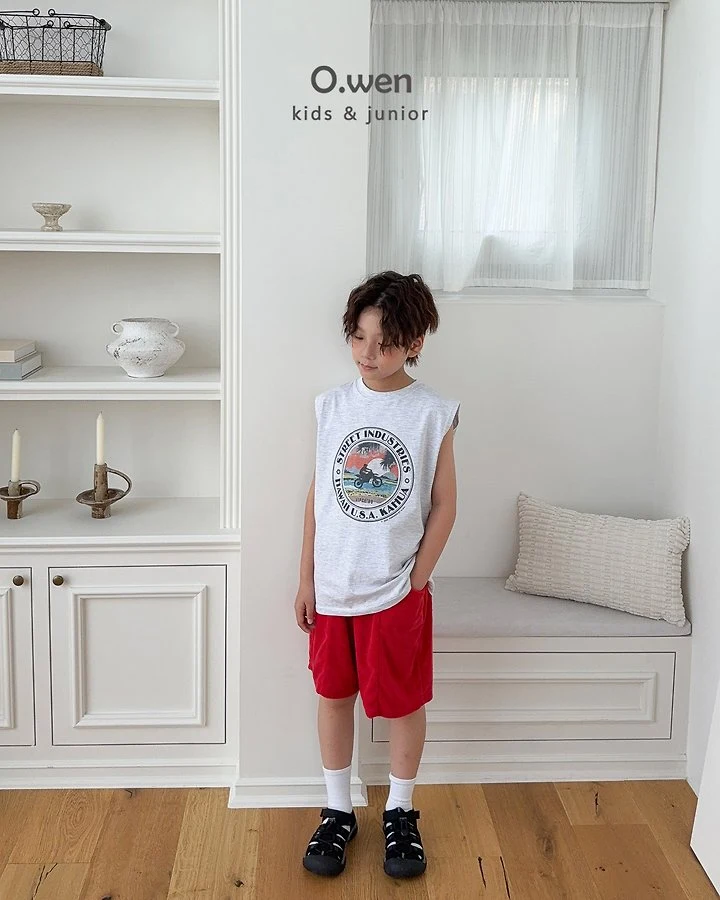 O Wen - Korean Children Fashion - #magicofchildhood - Hawaii Summer Sleeveless Top - 10