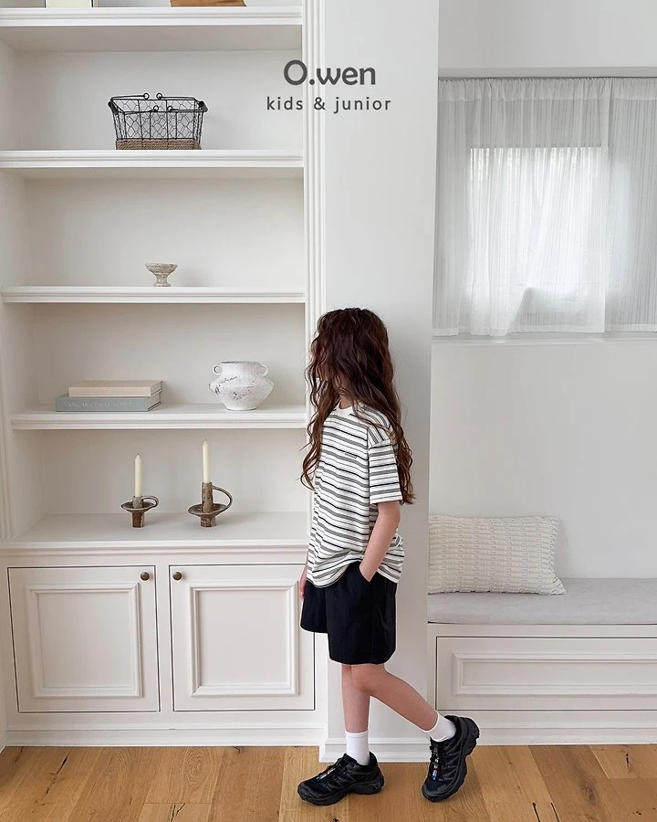 O Wen - Korean Children Fashion - #magicofchildhood - May Stripe Short-Sleeve Tee - 10