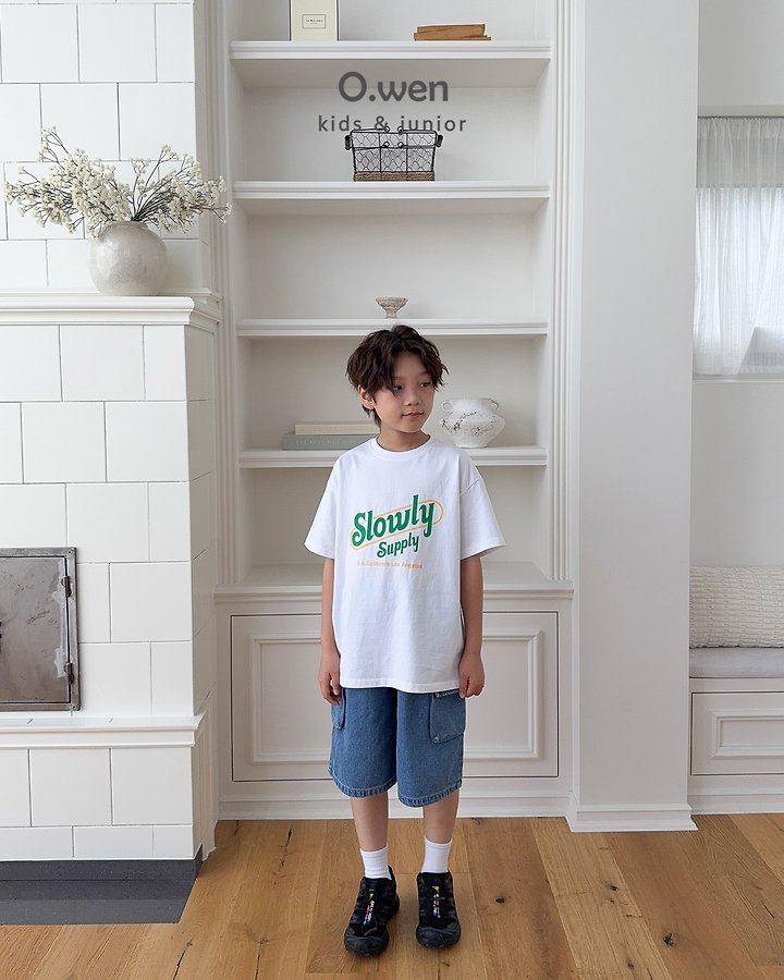 O Wen - Korean Children Fashion - #magicofchildhood - Slowly Short-Sleeve Tee - 7