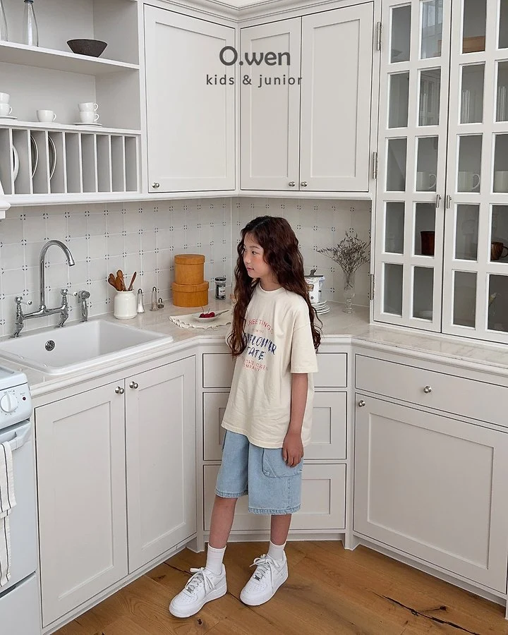 O Wen - Korean Children Fashion - #magicofchildhood - Sunflower Short-Sleeve Tee - 5