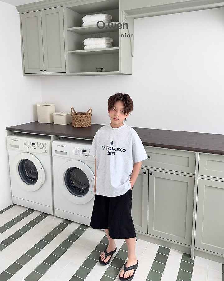 O Wen - Korean Children Fashion - #magicofchildhood - San Francisco Short-Sleeve Tee - 4