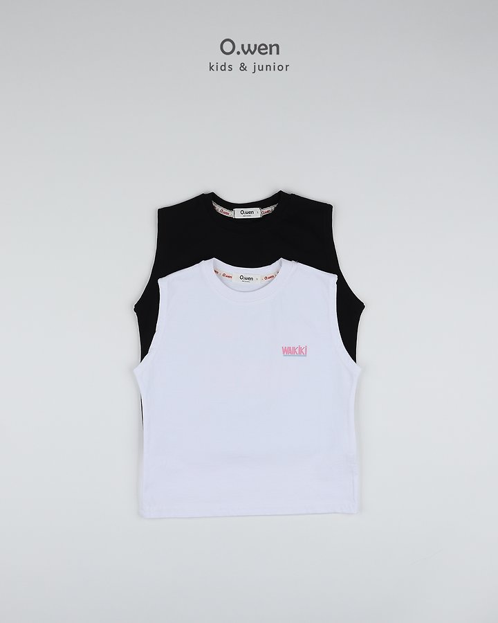 O Wen - Korean Children Fashion - #minifashionista - Waikiki Summer Sleeveless Top