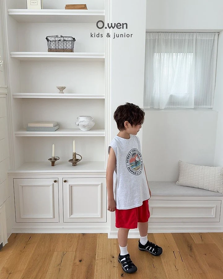 O Wen - Korean Children Fashion - #minifashionista - Hawaii Summer Sleeveless Top - 11