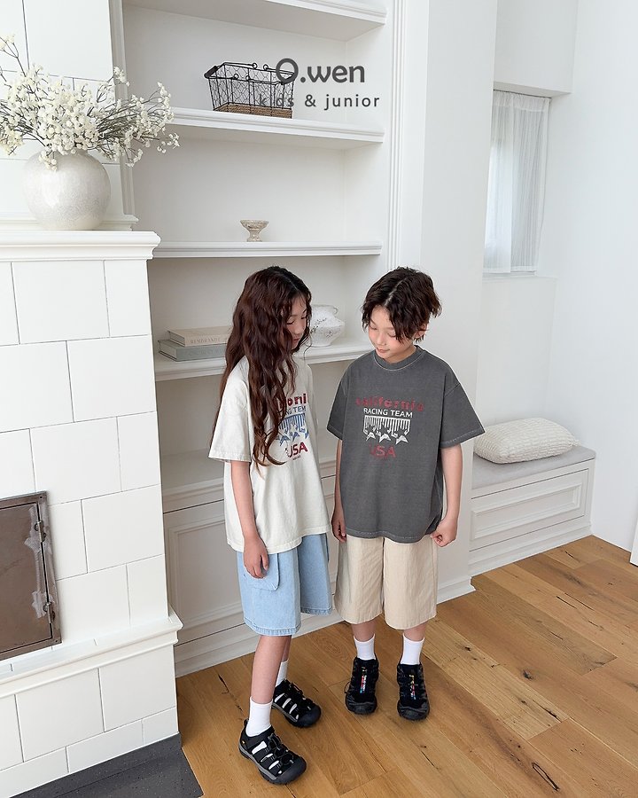 O Wen - Korean Children Fashion - #minifashionista - Star Short-Sleeve Tee - 12