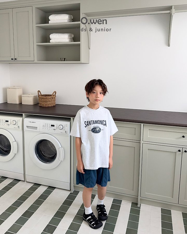 O Wen - Korean Children Fashion - #minifashionista - Santa Monica Short-Sleeve Tee - 4