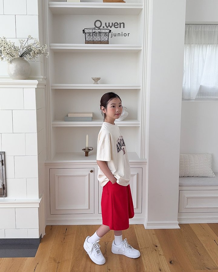 O Wen - Korean Children Fashion - #prettylittlegirls - American Short-Sleeve Tee - 11
