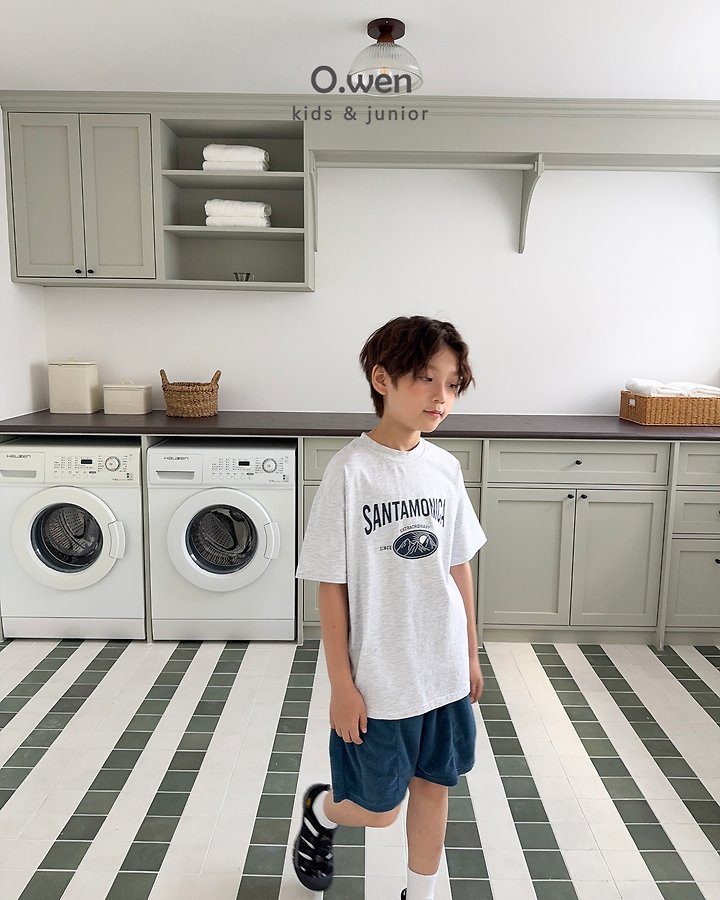 O Wen - Korean Children Fashion - #stylishchildhood - Santa Monica Short-Sleeve Tee - 7
