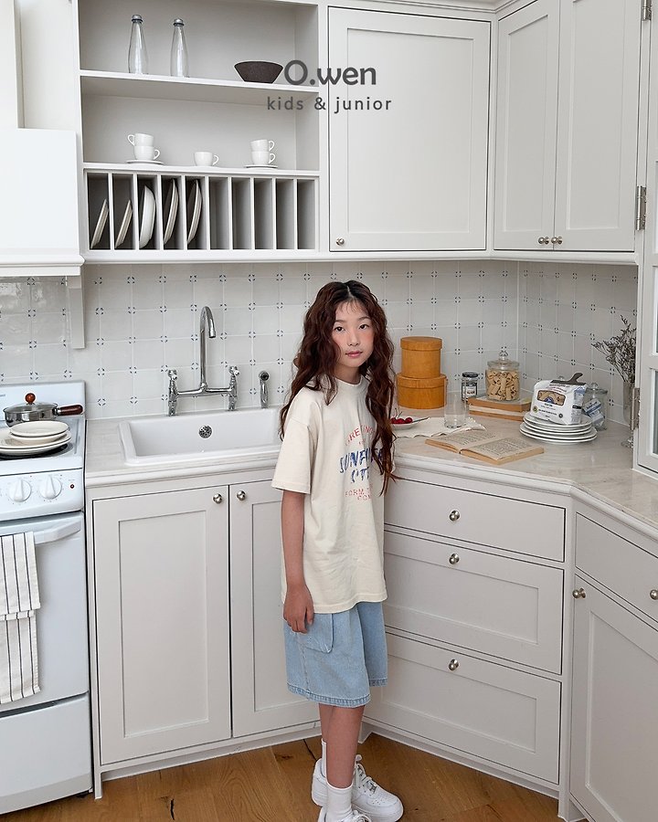 O Wen - Korean Children Fashion - #stylishchildhood - Sunflower Short-Sleeve Tee - 10