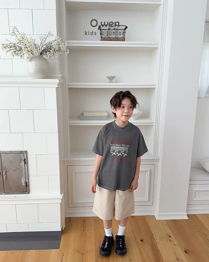 O Wen - Korean Children Fashion - #todddlerfashion - Carpenter Pocket Bermuda Shorts - 7