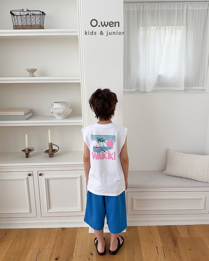 O Wen - Korean Children Fashion - #todddlerfashion - Waikiki Summer Sleeveless Top - 4