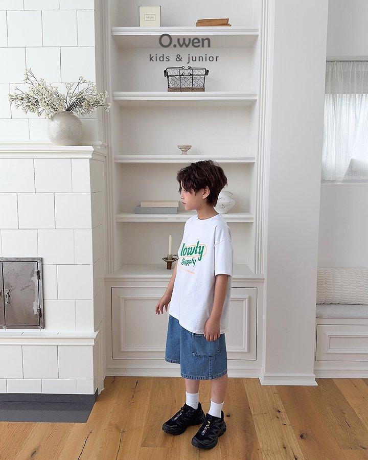 O Wen - Korean Children Fashion - #toddlerclothing - Slowly Short-Sleeve Tee - 11