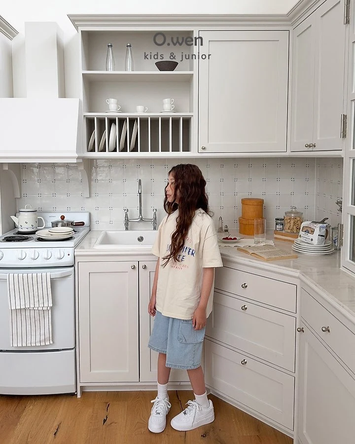 O Wen - Korean Children Fashion - #toddlerclothing - Sunflower Short-Sleeve Tee - 9