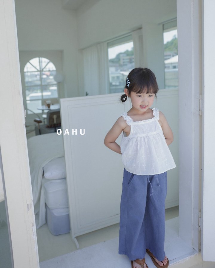 O'Ahu - Korean Children Fashion - #Kfashion4kids - Woody Pigment Linen Pants - 10