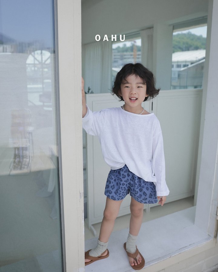 O'Ahu - Korean Children Fashion - #designkidswear - Leo Terry Shorts - 8