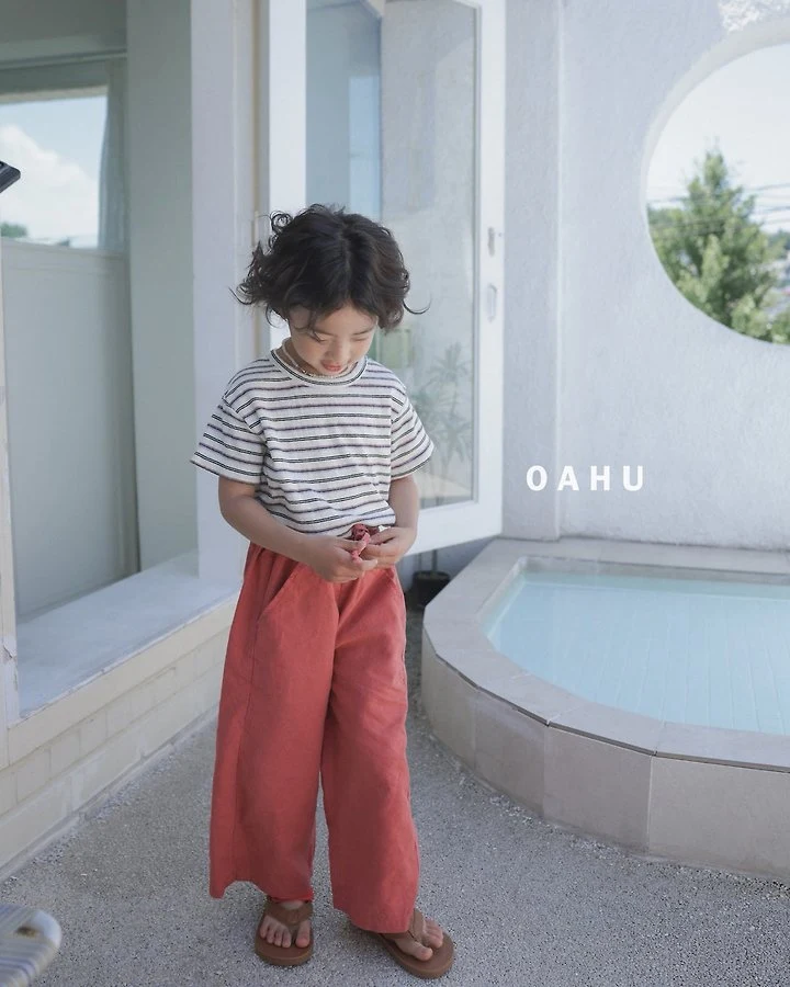 O'Ahu - Korean Children Fashion - #fashionkids - Fore Eyelet Tee - 5