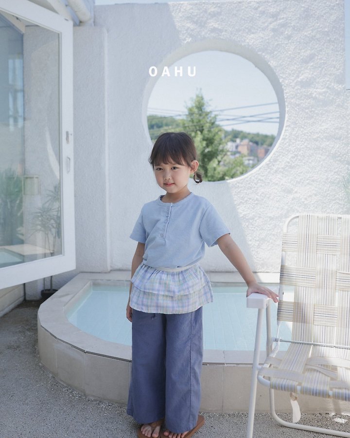 O'Ahu - Korean Children Fashion - #kidzfashiontrend - Henley Neck Tee - 7