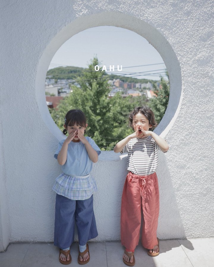 O'Ahu - Korean Children Fashion - #prettylittlegirls - Henley Neck Tee - 12
