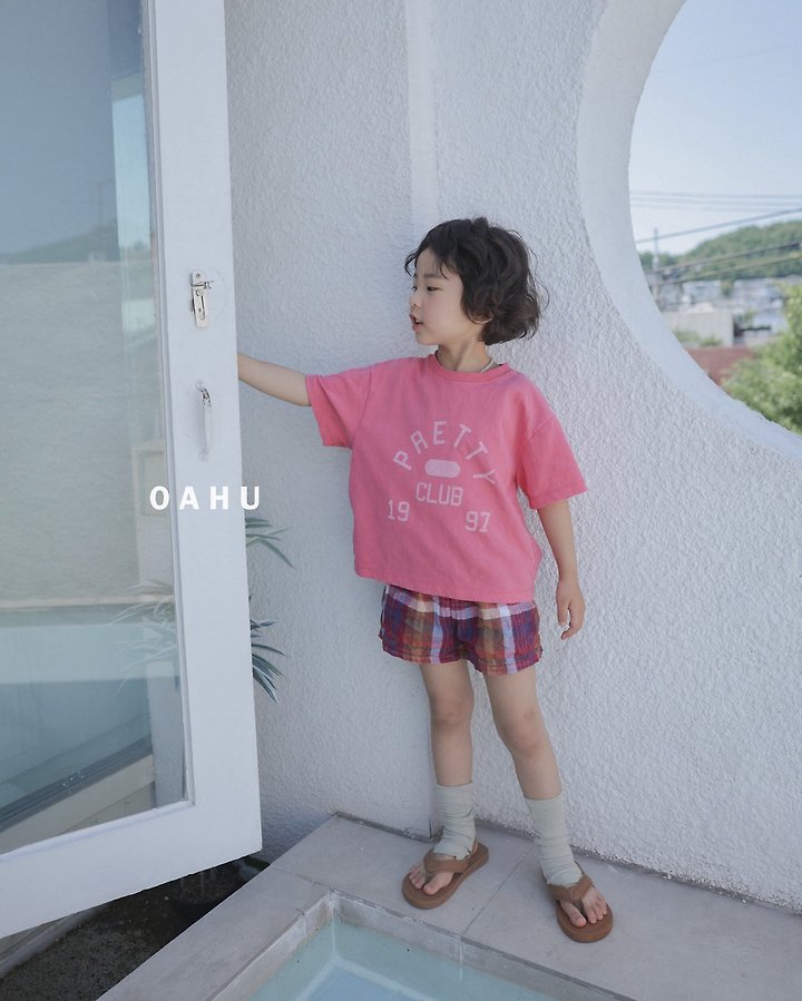 O'Ahu - Korean Children Fashion - #stylishchildhood - Beams Check Shorts - 11
