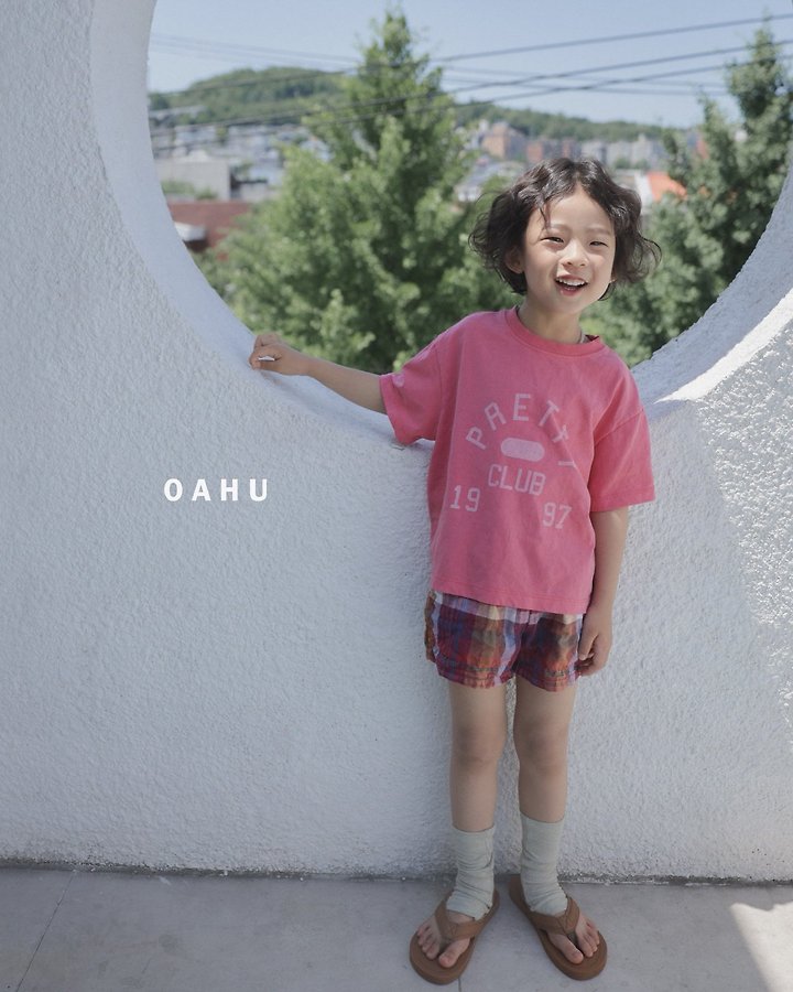 O'Ahu - Korean Children Fashion - #toddlerclothing - Beams Check Shorts - 10