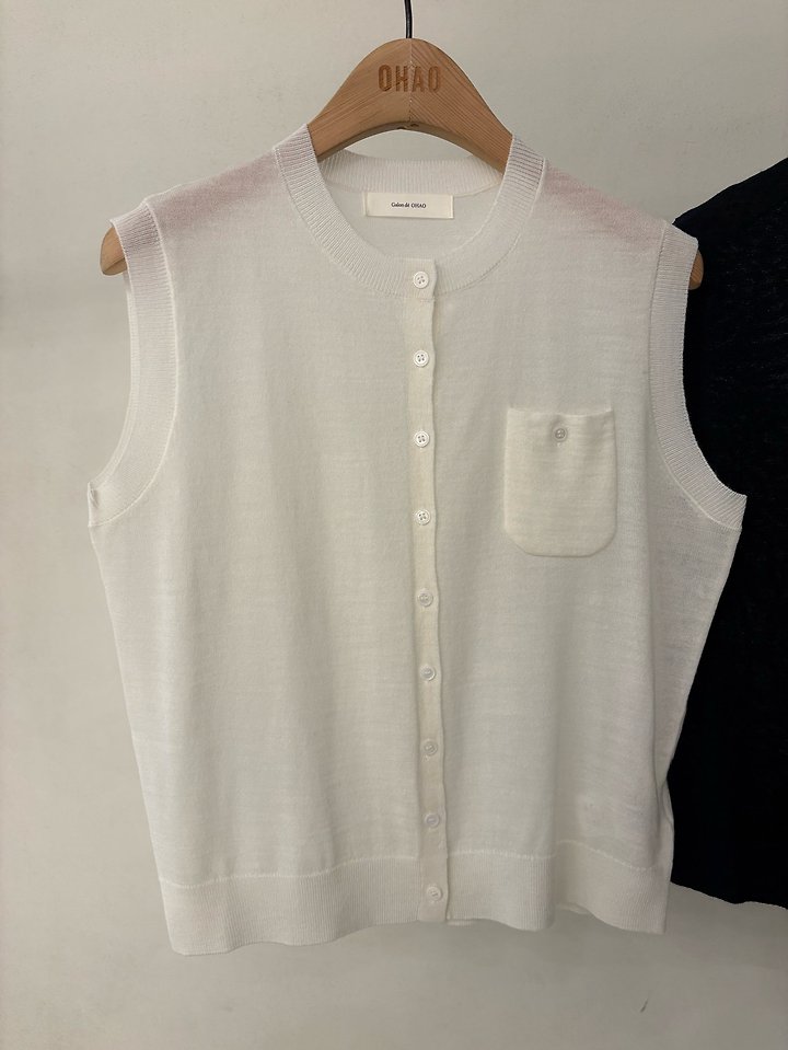 Ohao - Korean Women Fashion - #womensfashion - Tart Knit Top - 2