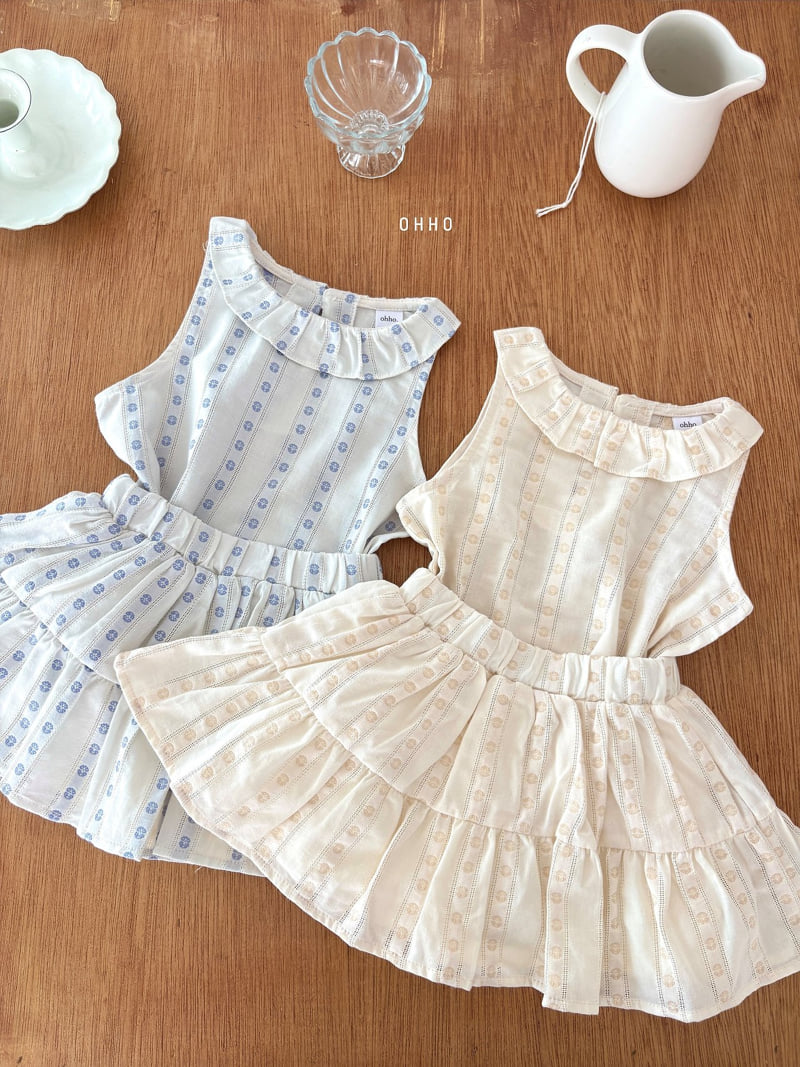 Ohho - Korean Children Fashion - #childrensboutique - Ette Sleeveless Top - 2