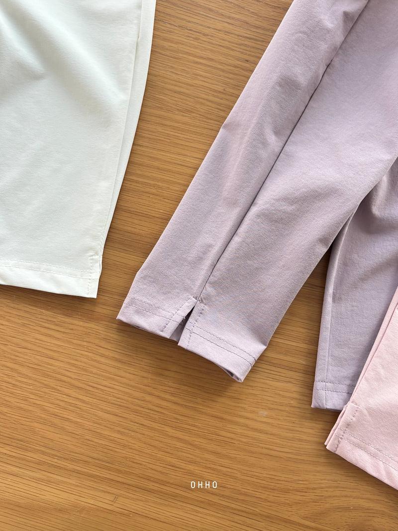 Ohho - Korean Children Fashion - #designkidswear - Crispy Capri Pants - 10