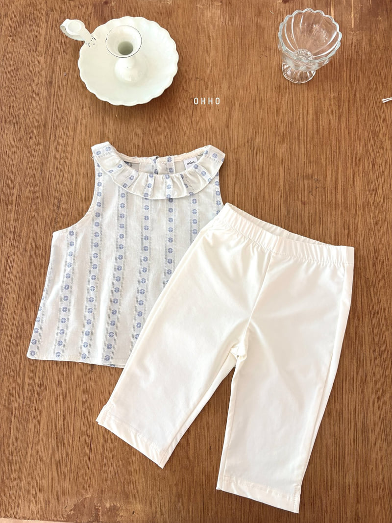 Ohho - Korean Children Fashion - #fashionkids - Crispy Capri Pants - 12